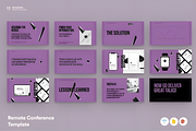 Remote Template Design Keynote, a Presentation Template by Ink Gallery (Thumbnail 1 of 8)