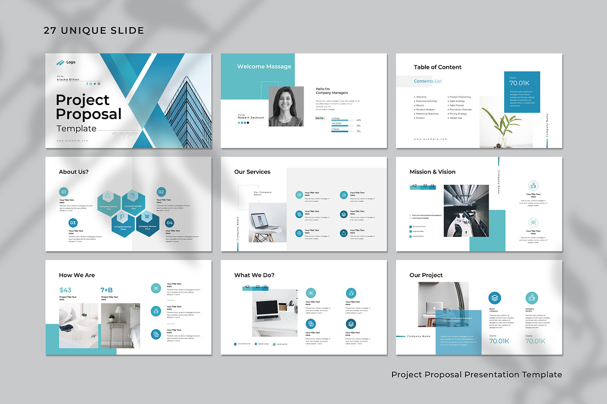 Project Proposal Presentation Templa preview 6