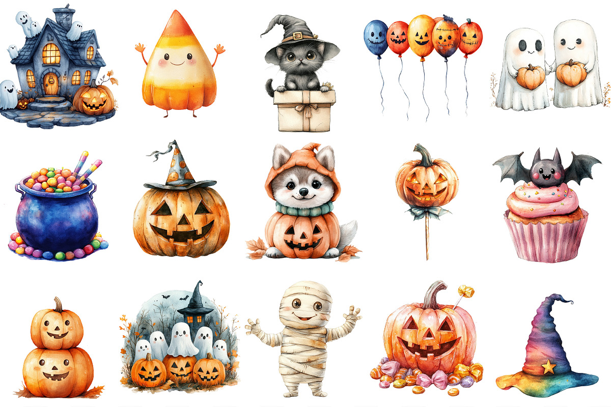 Happy Halloween Sublimation, an Illustration by Designking (Photo 2 of 4)