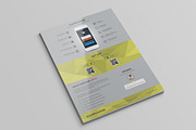 Mobile App Promotion Flyers, a Flyer Template by DeviserWeb (Thumbnail 2 of 2)