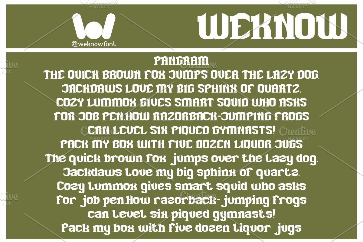 Micro expression font, a Slab Serif Font by weknow (Photo 6 of 8)