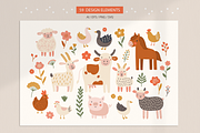 Funny Farm Kit, an Animal Illustration by miumiu (Thumbnail 5 of 15)