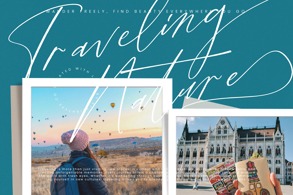 Shillueta Fantture Modern Signature, a Script Font by stylishtype.co (Photo 3 of 20)