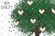 Family Tree clipart, Watercolour,, an Illustration by CommercialCliparts (Thumbnail 2 of 2)