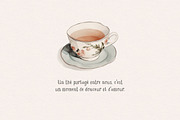 Sweet Tea: Handwritten Serif Font, a Handwritten Font by AnMark (Thumbnail 8 of 12)