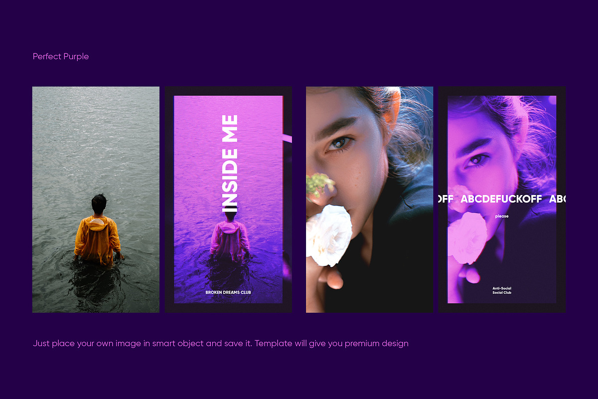 Perfect Purple Social Media Kit, a Social Media Template by September 5th (Photo 10 of 11)