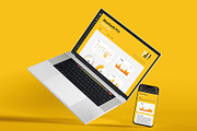 Macbook & iPhone Mockup Sets, a Mockup by Artnivora.Std (Thumbnail 4 of 4)