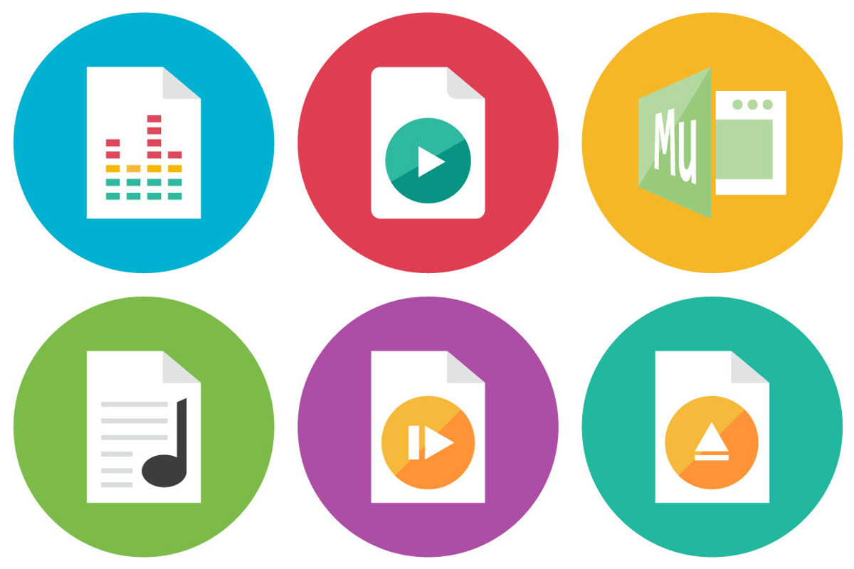 75 Filetype Flat Icon Set, an Icon by VectorCam (Photo 2 of 5)