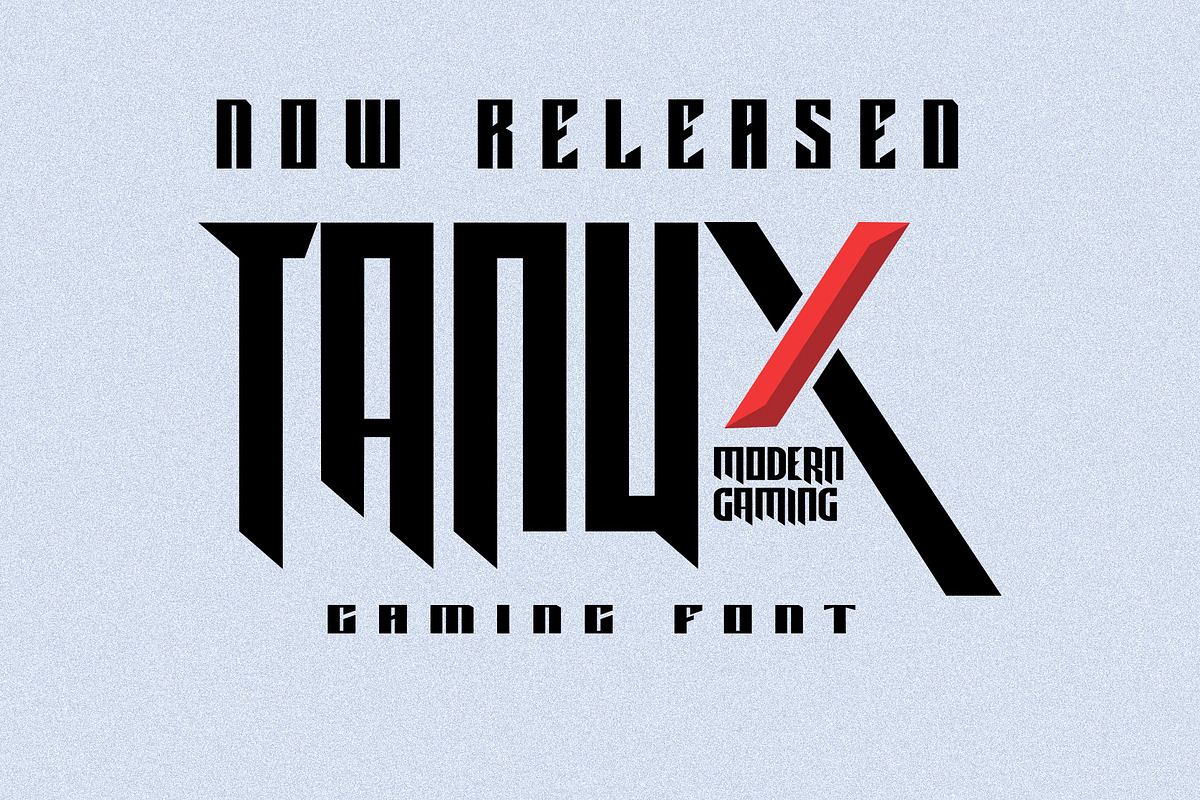 Tanux - Gaming Font, a Symbol Font by ivan_artnivora (Photo 1 of 4)
