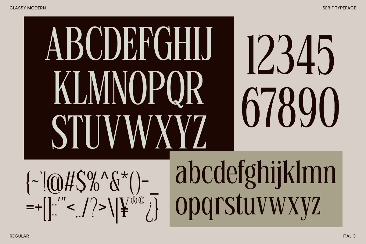 Luxury Ligature Serif Font - Linneva, a Serif Font by Say Studio (Photo 9 of 10)