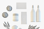 Provence decor basket, an Object 3D Model by kookamunga (Thumbnail 6 of 7)