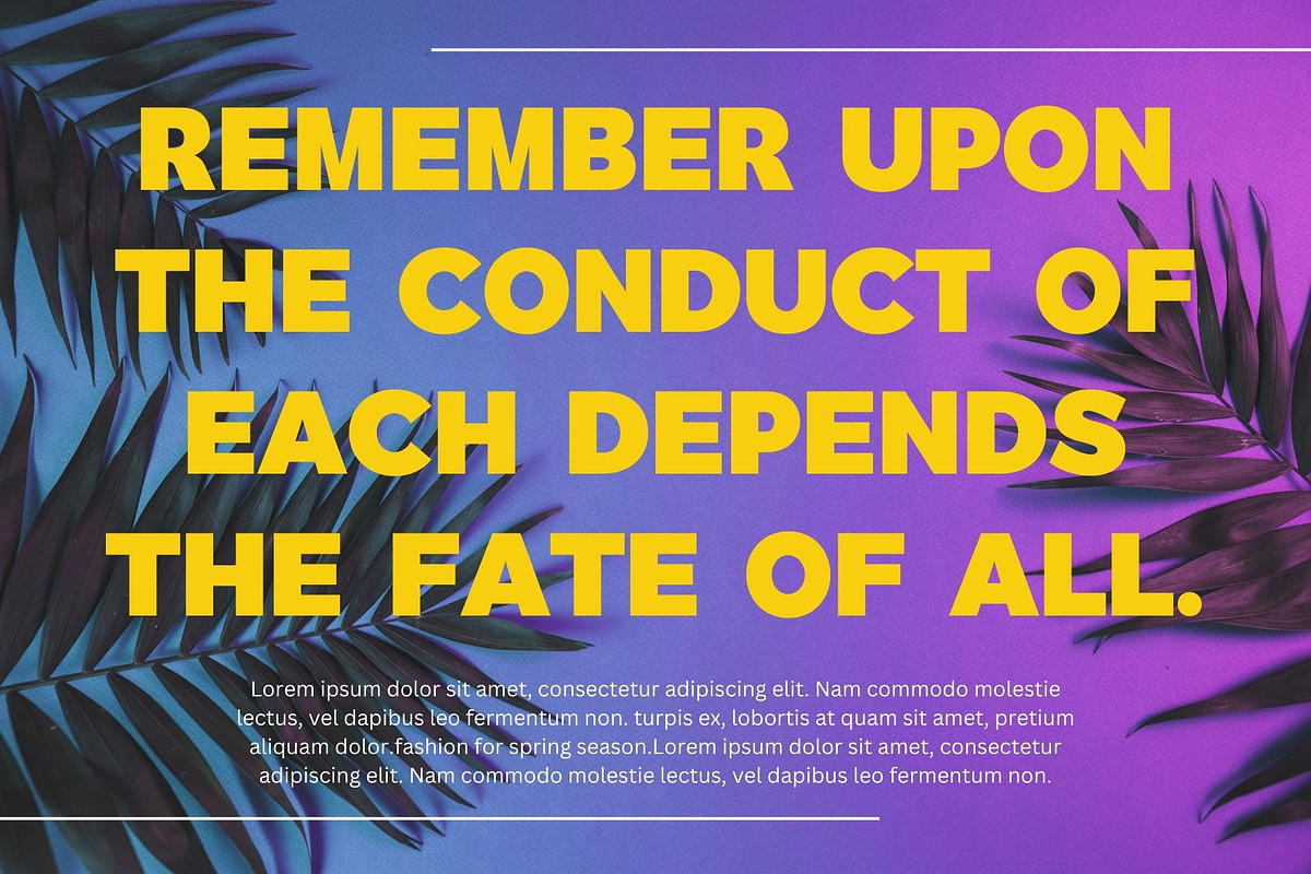 Packy Great Sans Serif Font, a Sans Serif Font by Graphicxell (Photo 3 of 9)