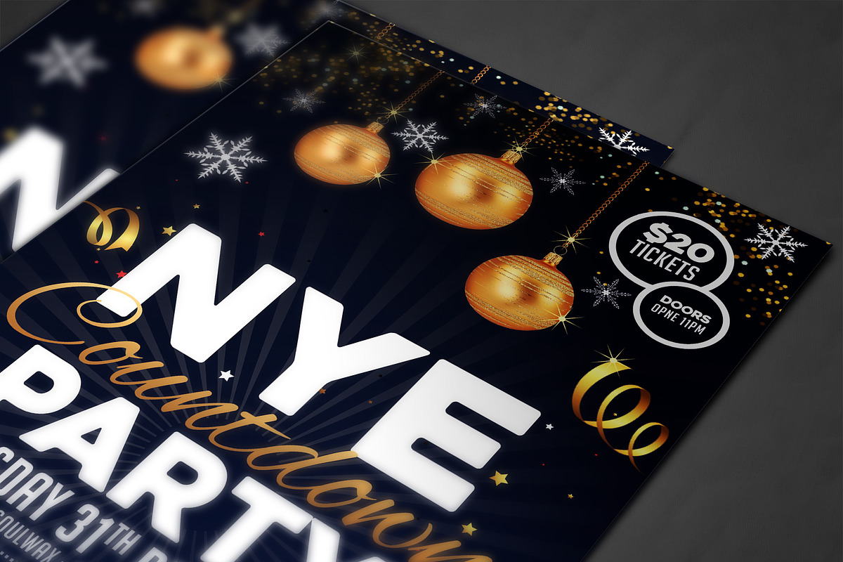 New Year Flyer, a Flyer Template by AfzaalGraphics (Photo 4 of 4)