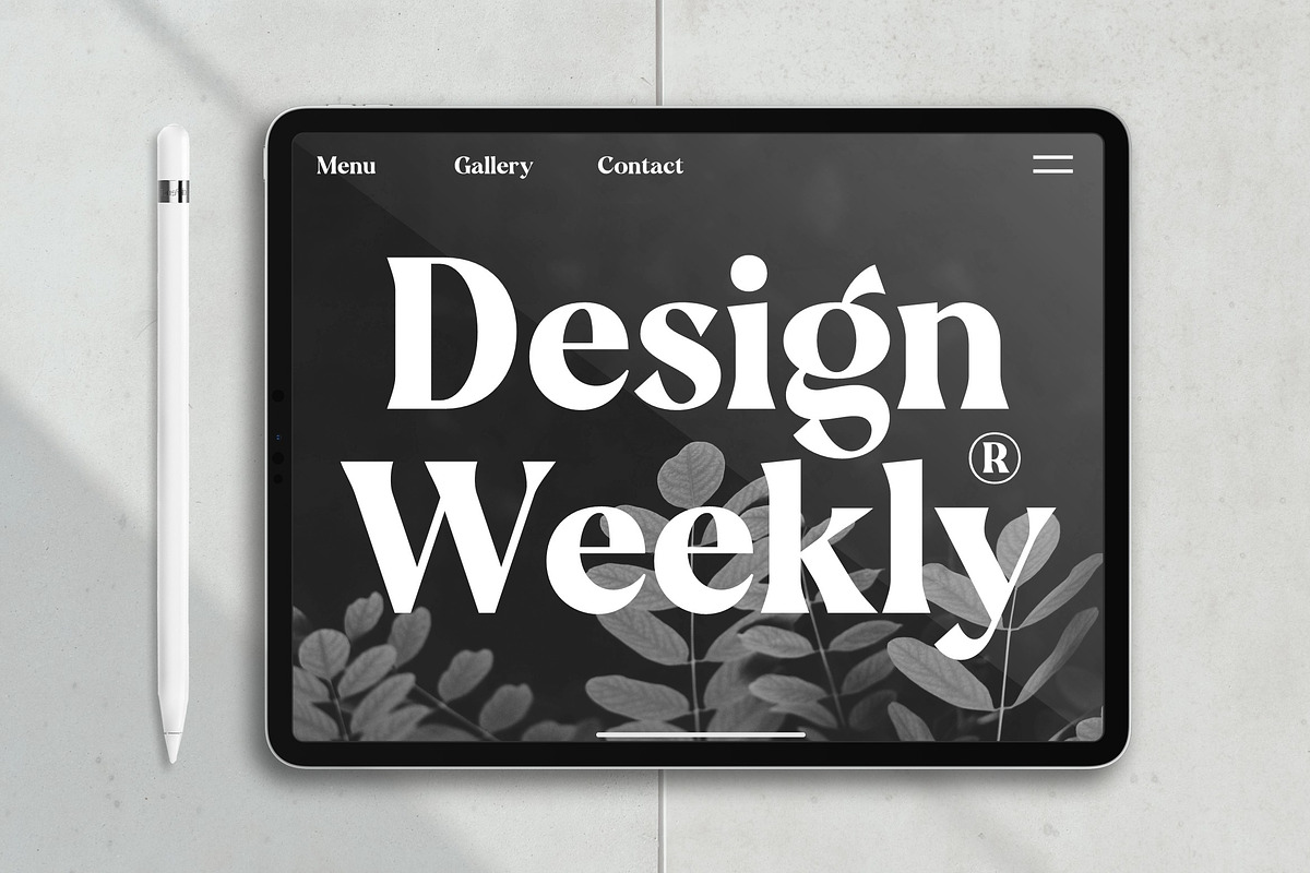 Cramble Modern Stylish Serif Font, a Serif Font by Letteralle Studios (Photo 5 of 10)