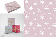 Snowflake Pattern Collection, a Pattern Graphic by WD Illustration (Thumbnail 4 of 4)