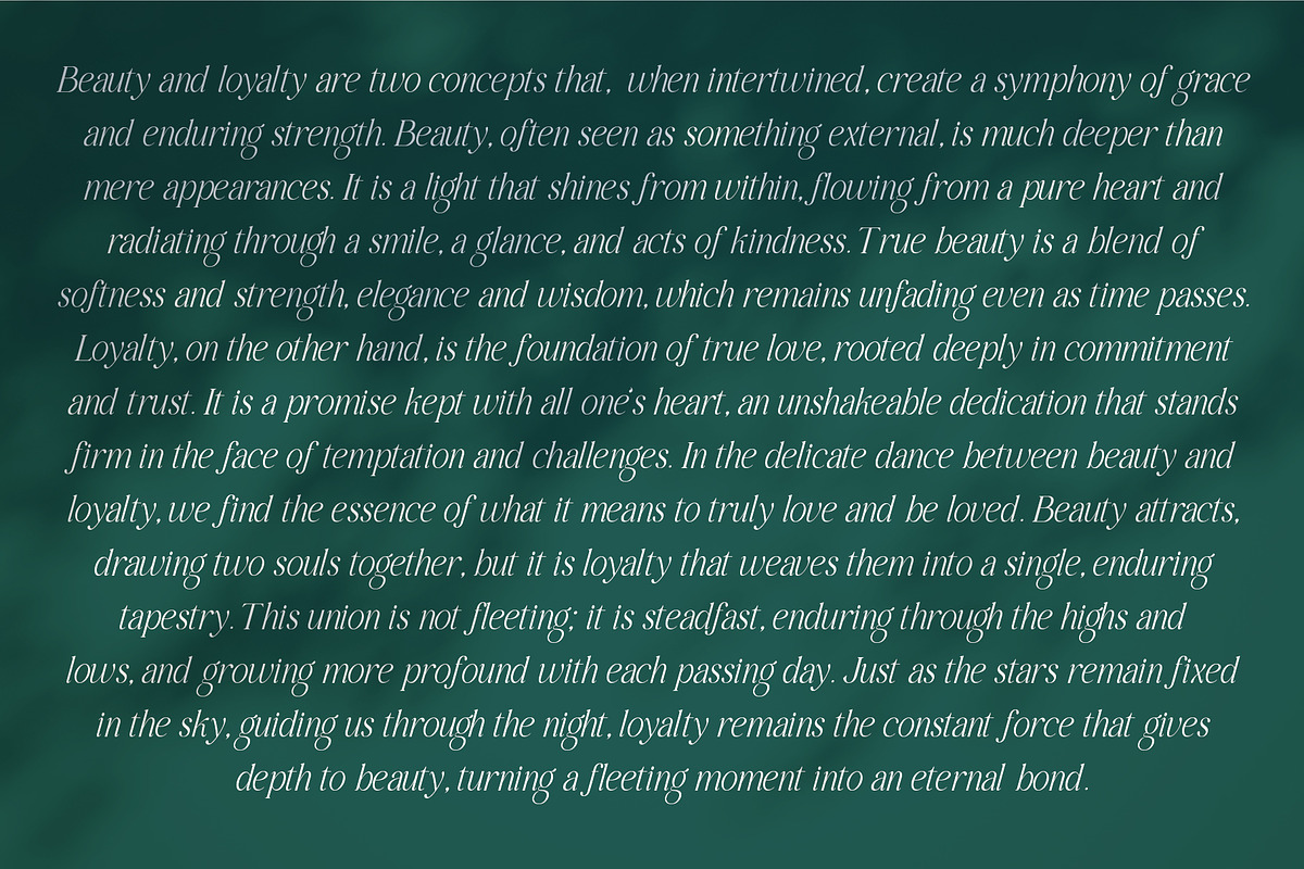 The Romance, a Serif Font by BOOSH Studio (Photo 9 of 12)