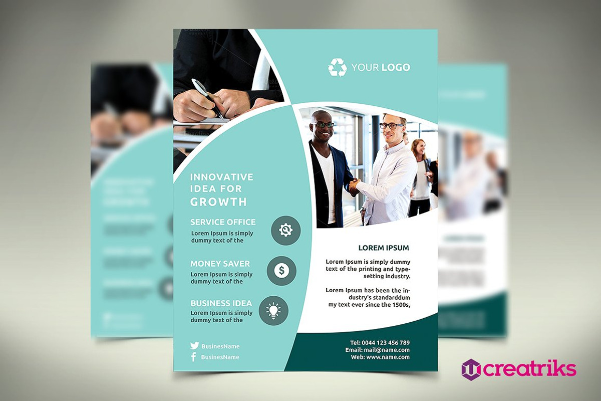 6 MultiPurpose Flyers, a Flyer Template by Creatricks