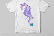 Romantic Dragons | Illustration Kit, an Animal Illustration by TMETA design (Thumbnail 3 of 12)