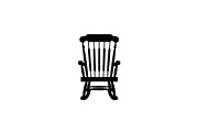 Rocking Chair Silhouette Bundle, an Illustration by Designs_River (Thumbnail 16 of 51)
