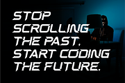 Modern Future | Modern Futuristic, a Sans Serif Font by Masyafi Studio (Thumbnail 4 of 8)