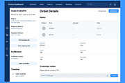 Orders, Sales Tracking Dashboard Web, an UI Kit Template by nagaredesignstudio (Thumbnail 3 of 5)