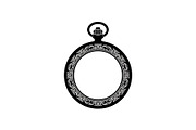 Vintage Pocket Watch SVG Bundle, an Illustration by yasushie (Thumbnail 15 of 31)