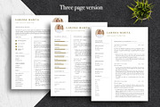 Modern Resume Template Pack | Canva, a Resume Template by Lux Resume (Thumbnail 3 of 9)