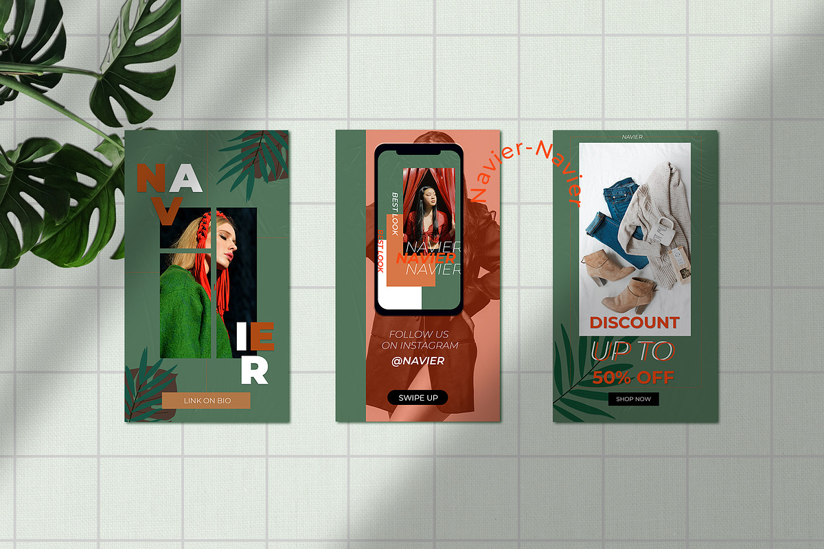 NAVIER 2 Instagram Post and Stories, a Social Media Template by Compaq_Creative (Photo 5 of 10)