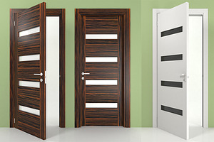Italian Door San Remo K011, a Furniture 3D Model by 3D Models by Obshansky