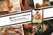 Golden Blossom Photographer Site, a Wix Template by Collette Collabs (Thumbnail 1 of 6)
