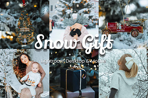 30 Snow Gift Lightroom Bundle, a Preset Add-On by 3Motional