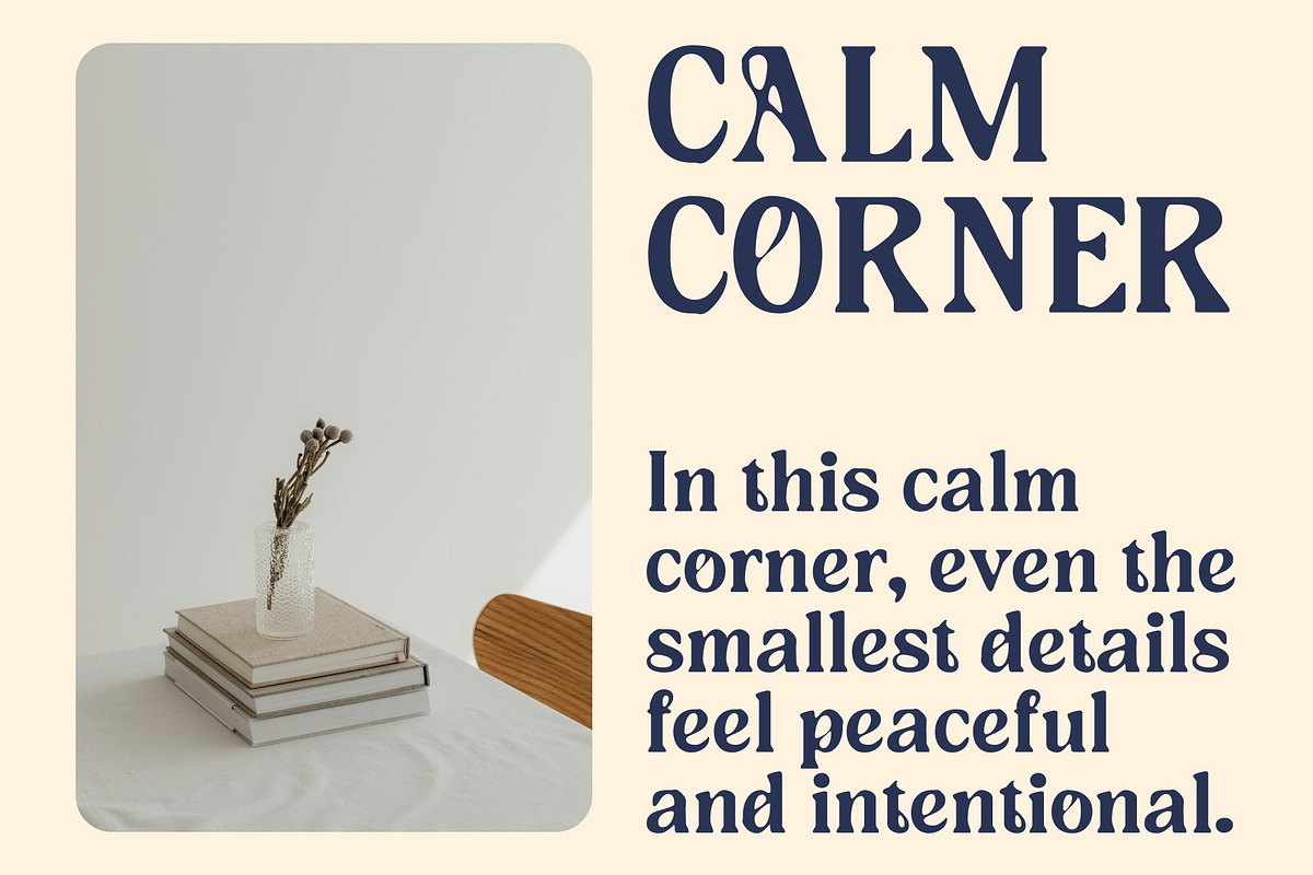 CS Siera Drawn, a Serif Font by Craft Supply Co. (Photo 5 of 8)