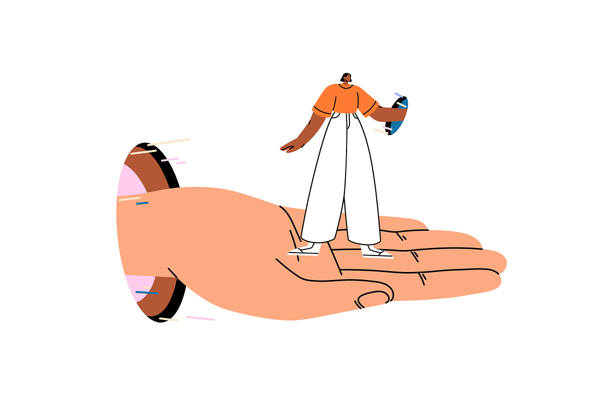People teleport set, a Person Illustration by PaperTrident (Photo 14 of 19)