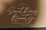 Something Beauty Font, a Handwritten Font by Timurtype (Thumbnail 1 of 7)
