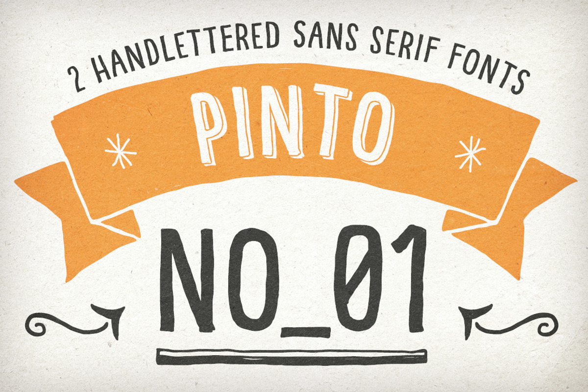 Hand Drawn Pinto NO01 for Packaging