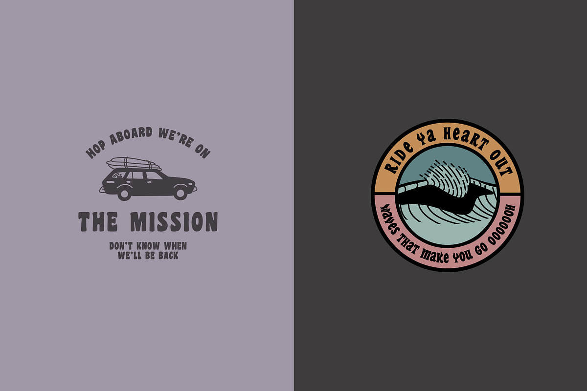 SURF Logo Templates, a Branding & Logo Template by Go Rogue (Photo 3 of 6)