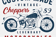 VECTOR SET OF MOTORCYCLES, an Illustration by ulasokuyucu (Thumbnail 5 of 7)