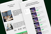 PRCOM - PR & News Website Template, a HTML Template by TNCFlow (Thumbnail 4 of 5)