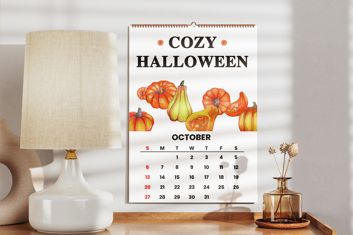 Hand-Drawn Pumpkin Clipart & Pattern, a Seasonal Illustration by KlymchukArtworks (Photo 7 of 8)