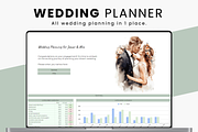 Wedding Planner Spreadsheet, a Templates & Theme by MondaySpark (Thumbnail 1 of 7)