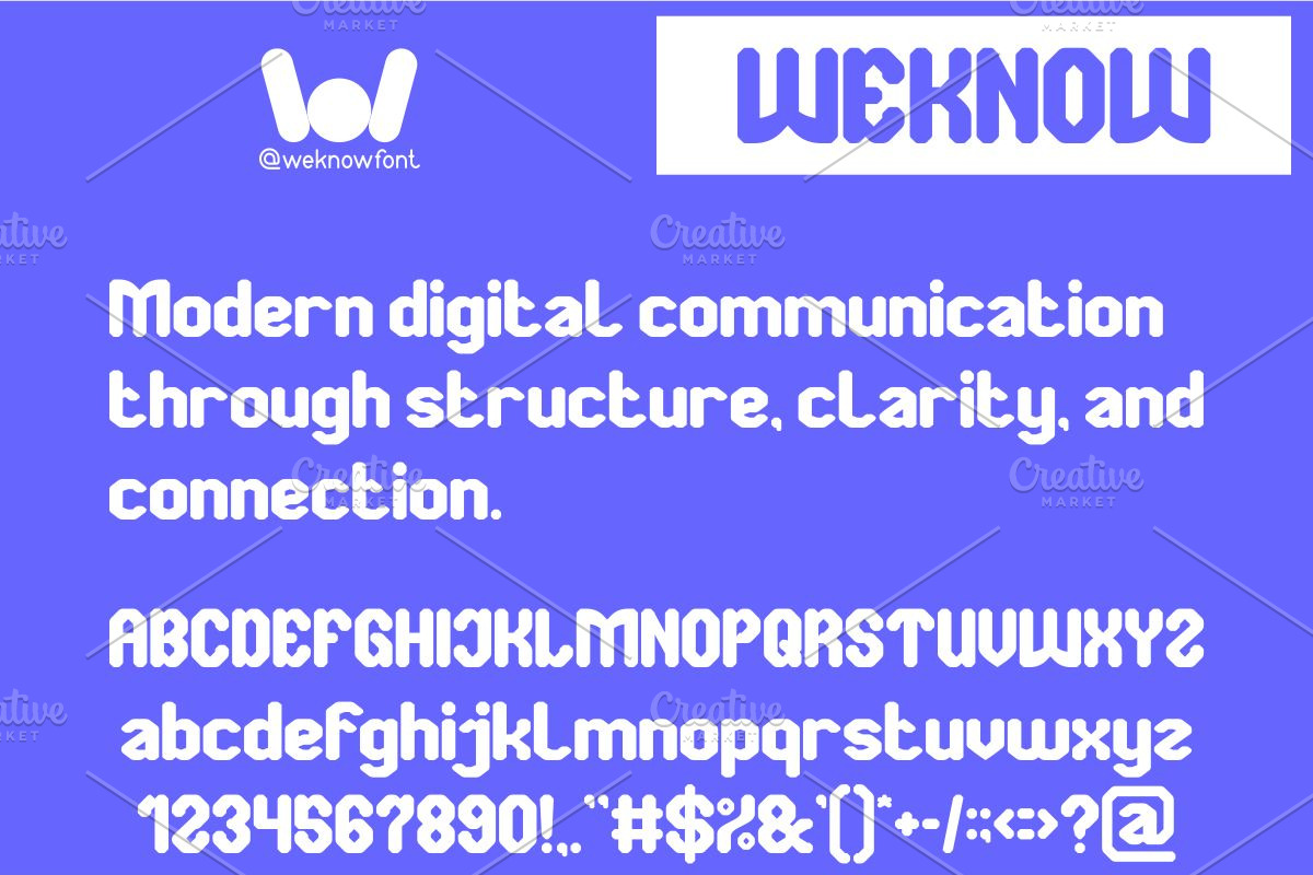 Unite Prime font, a Font by weknow (Photo 5 of 8)