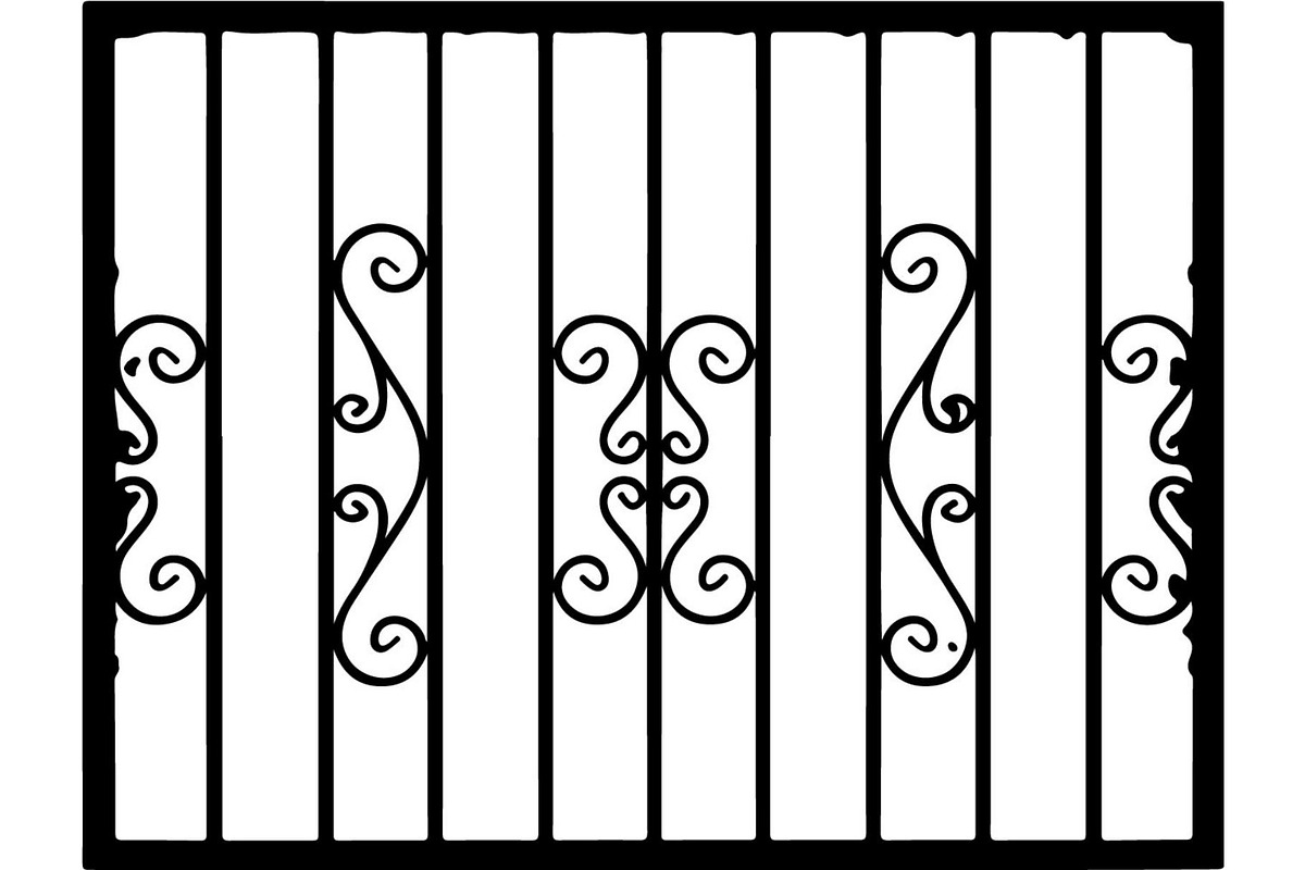 Vintage Scroll Gate Panel Bundle, a Decorative Illustration by Creativeshirt (Photo 12 of 20)