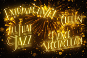 Festive Art Deco Font, a Sans Serif Font by UInstrument (Thumbnail 6 of 10)