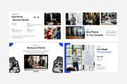 White Blue Modern Startup Pitch Deck, a Presentation Template by Eklip Studio (Thumbnail 3 of 6)