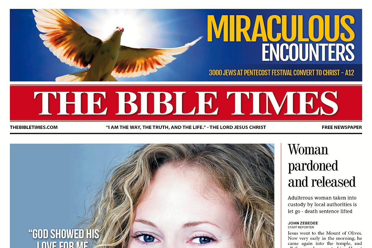 12 Page Newspaper Template InDesign, a Flyer Template by Newspaper Templates (Photo 2 of 14)