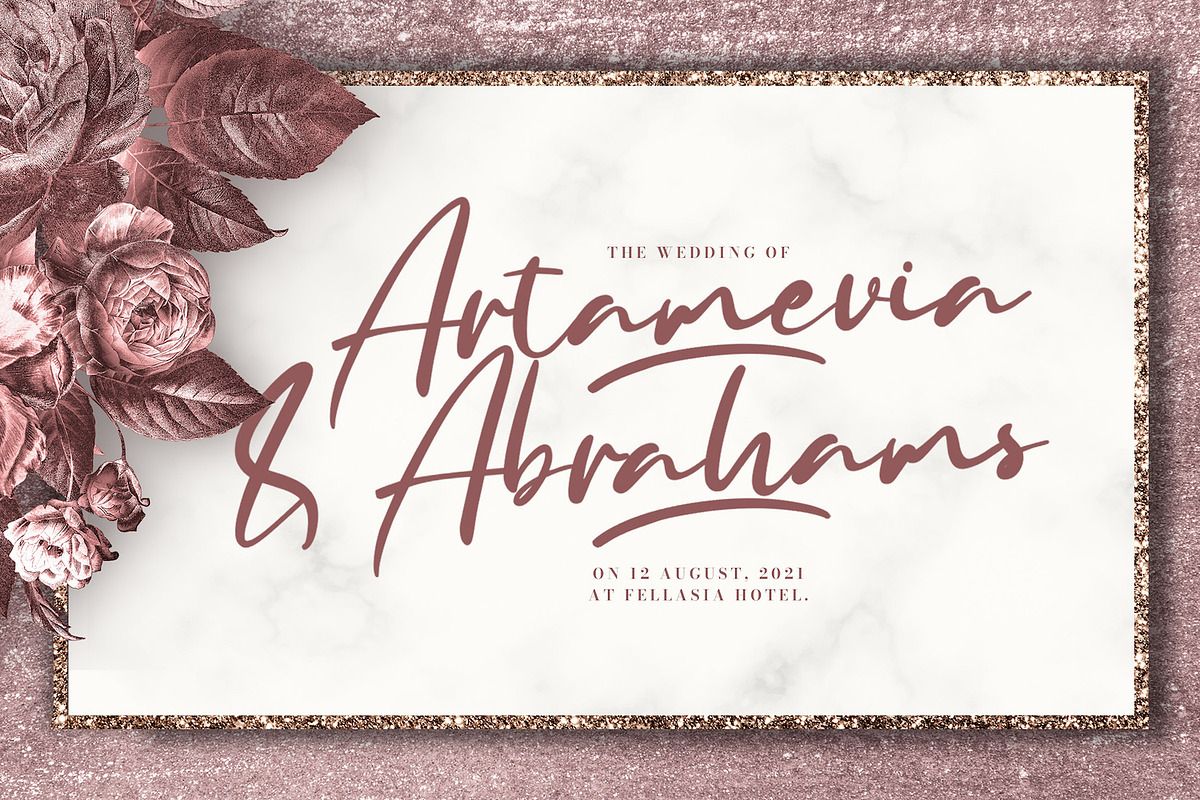 Anyer Beach - Handwritten Font, a Script Font by StringLabs (Photo 9 of 11)