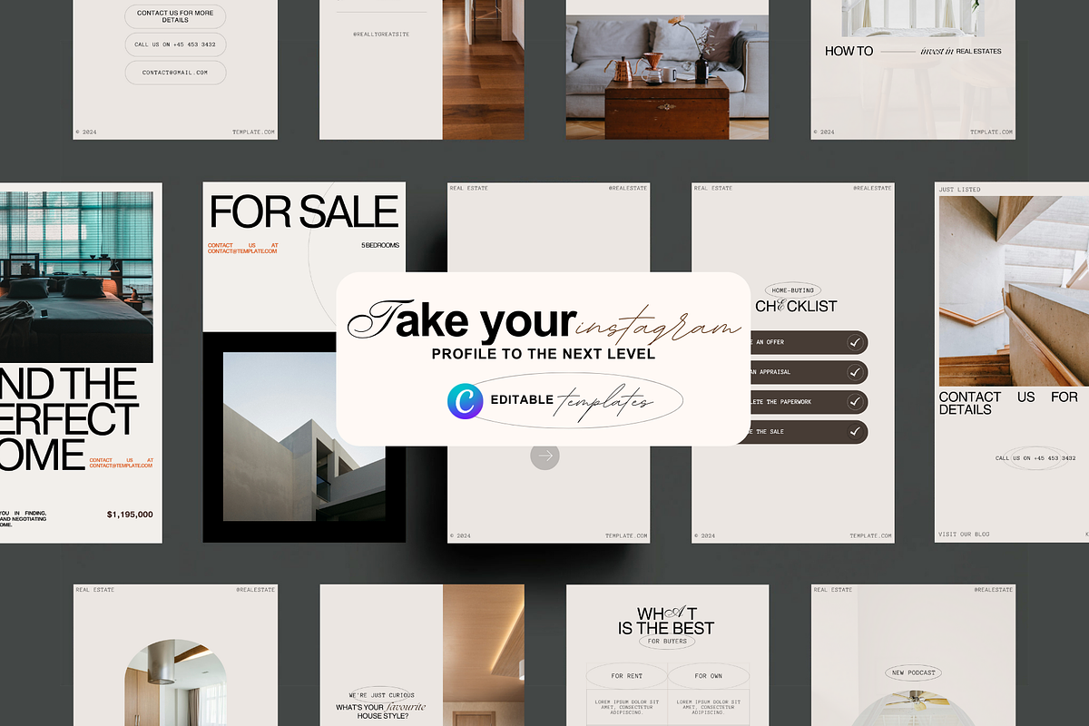 Real Estate Social Media Templates, a Social Media Template by Prapti Design (Photo 7 of 14)