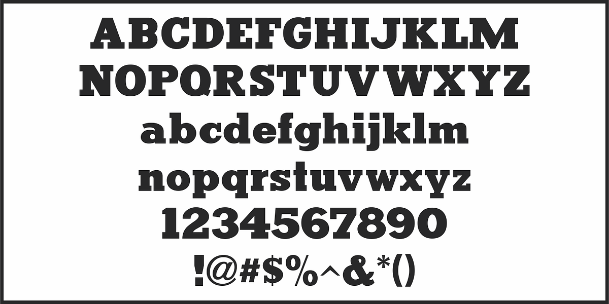 Eastport JNL, a Slab Serif Font by Jeff Levine Fonts (Photo 3 of 5)