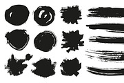 Brush Strokes Pack, a Texture Graphic by alexdndz (Thumbnail 5 of 11)