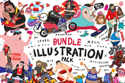 Mix Vector Illustration Bundles